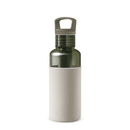 Clear Reusable Water Bottles With Infuser - Forest Green 20 oz