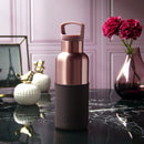 Pink Gold-Black Cherry 16 Oz, HYDY - Water bottles, 18/8 (304) Stainless Steel, BPA Free, Reusable