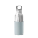White Marble-Cumulus 16 Oz, HYDY - Water bottles, 18/8 (304) Stainless Steel, BPA Free, Reusable