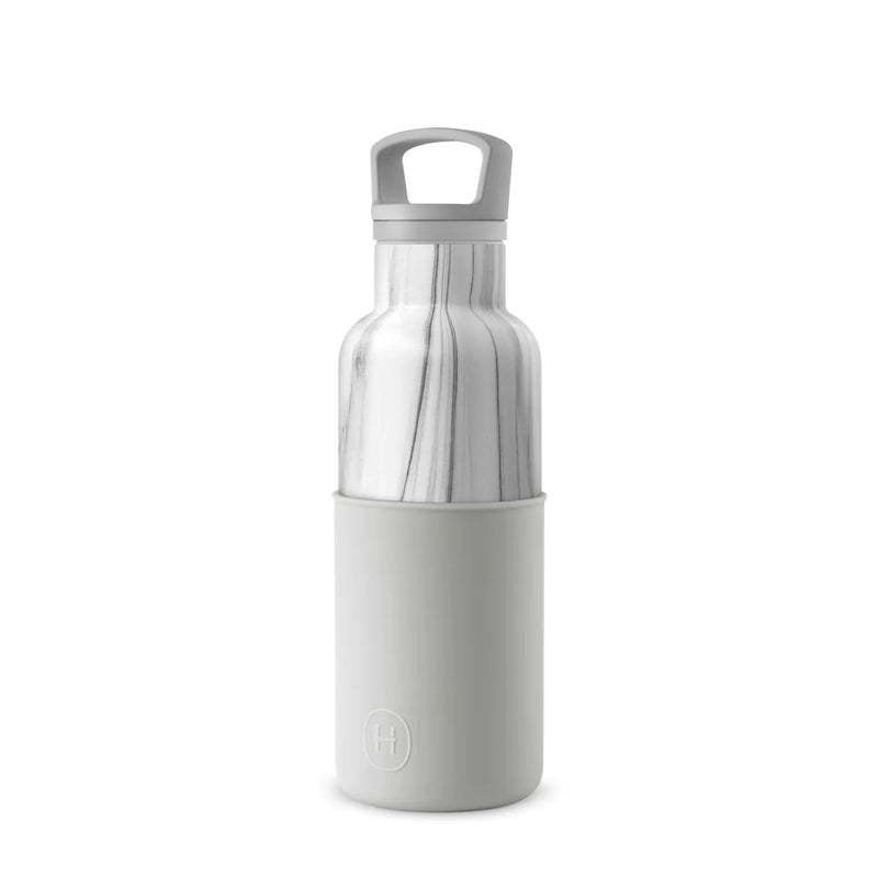 Black & White Insulated Water Bottle 16oz