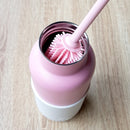 Bottle Cleaning Brush- Pink, HYDY - Water bottles, 18/8 (304) Stainless Steel, BPA Free, Reusable